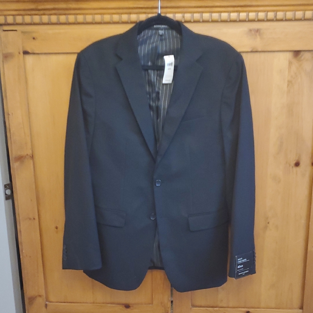BANANA REPUBLIC  Men's Classic Black Blazer